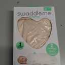 Ingenuity SwaddleMe All Season Baby Swaddle, 2 Quick Flip Layers to Change from 1.0 to 2.5 TOG, Size 0-3 Months, 7-14 Pounds - Tiny Tiles