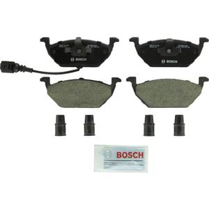 BOSCH BC768A QuietCast Premium Ceramic Disc Brake Pad Set - Compatible with Select Volkswagen Beetle, Golf, Golf City, Jetta, Jetta City; FRONT