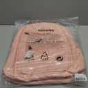 Olikraft Travel Crochet Bag Organizer Backpack - Crochet Yarn Bag, Knitting Bags and Totes, Yarn Bags for Crocheting on the Go (Pink)