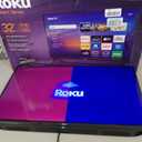 Roku Smart TV 2026 32-Inch Select Series, 1080p Full HD TV Roku TV with Voice Remote Flat Screen LED Television with Wi-Fi for Streaming Live Local News Sports & Movies, Bluetooth Headphone Mode