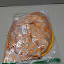Tookie Cat Tunnel Bag, Orange, Indoor Cat & Hamsters Play Tunnel Toy, Crinkle Sack Bag with 1 Little Mouse & Toy Ball, Collapsible & Portable