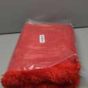 DETUM Red Rug 2x6 Feet - Fluffy Red Runner Rugs for Bedroom Shaggy 2' X 6' Living Room Rug Soft Rugs for Kids Room Non-Slip Nursery Office Dorm Washable Carpets Home Decor