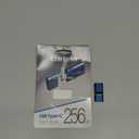Samsung Type-C USB Flash Drive, 256GB, Transfers 4GB Files in 11 Secs w/Up to 400MB/s USB 3.2 Gen 1 Read Speeds, Compatible w/USB 3.0/2.0, Waterproof, 2022, Blue, MUF-256DA/AM