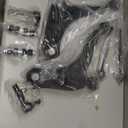 Front Lower Right & Left Control Arms w/Ball Joints Tie Rod Ends Suspension Kit for 2000-2002 Dodge Neon, 2003-2005 2.0L Dodge Neon/Dodge SX, 2000-2001 Plymouth Neon (8PCs)