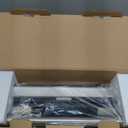 Bonsenkitchen Vacuum Sealer for Food, Easy-Lock Handle Vacuum Sealer Machine with Bag Clip, Built-in Cutter and Bag Storage for Sous Vide and Meal Prep, 1 Roll Bag & 10 Pre-Cut Bags, Silver