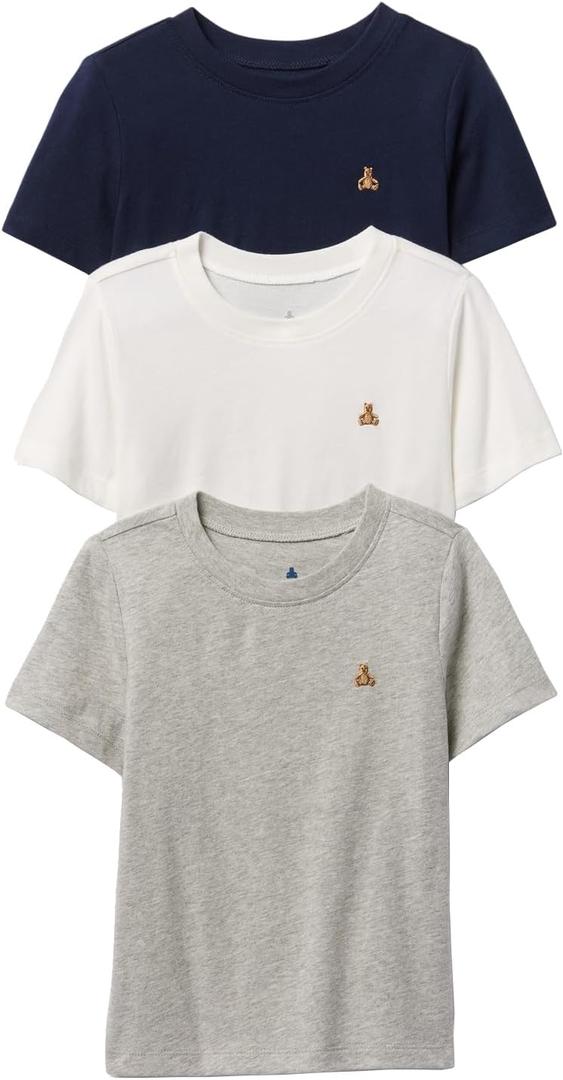 Gap Baby Boys' 3-Pack Short Sleeve Tee (Blue, Size: 18-24 Months)
