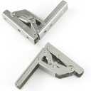 KAFENDA-90 Degree Folding HingesHard Closing Hinges for Cabinet Upgrades-Easy to Install Concealed Hinges (2)