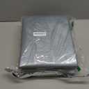 Heavy Duty Tarp 12' x 20', 12 Mil Thick Waterproof Poly Tarps, High Durability, Rip and Tear Resistant with Metal Grommets Every 20 Inches (Silver/Black)