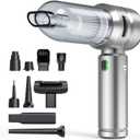 Car Vacuum, 3 Suction Modes,Portable Mini Cordless Cleaner with 21000pa Suction Power, Type-C Charge, Handheld Vacuum for Home, Car, Office Desk, Keyboards (Mysterious Silver)