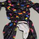 Dog Recovery Surgical Suit Male Female After Spayed, Dog Pajamas for Large Sized Breed, Dog Onesies, Rainbow, L