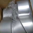 Nuogo 3 Pack 8 Inch Heart Shaped Cake Pans Aluminum Heart Cake Mold Baking Pans for Valentine's Day Birthdays Weddings Durable Nonstick Heart-shaped Tins for DIY Baking(Silver)