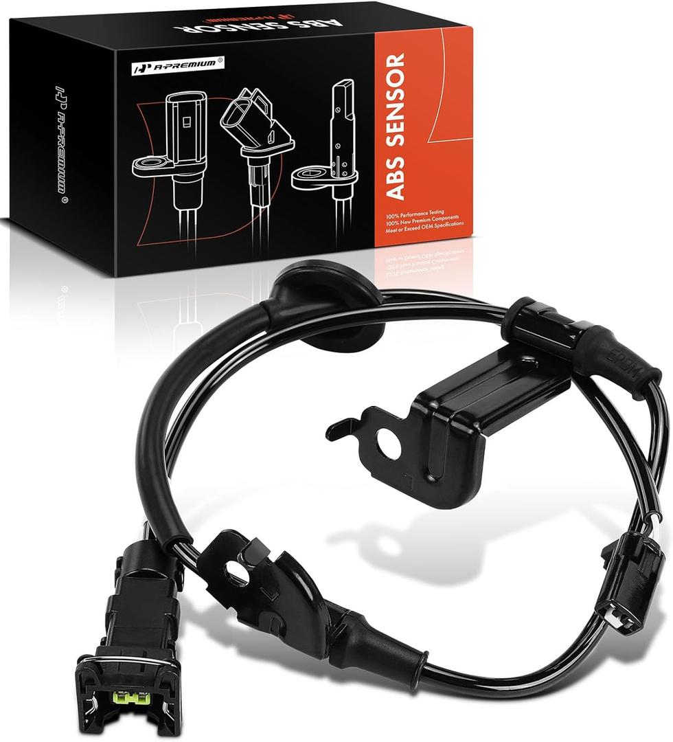 A-Premium Wire Harness for Left ABS Wheel Speed Sensor Compatible with Hyundai Nodels - Elantra 2016 2017 2019 - Without Sensor