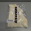 sissycos Women's Workout Racerback Tank Tops Loose Fit Sleeveless Athletic Shirts (White, XXL)