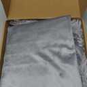 Dog Heating Pad 28x18 in with Smart Thermostat Switch and Power Line Protection Tube,Obtained MET and UL Dual Certification,Waterproof Puppy Heating Pad- Gray 1