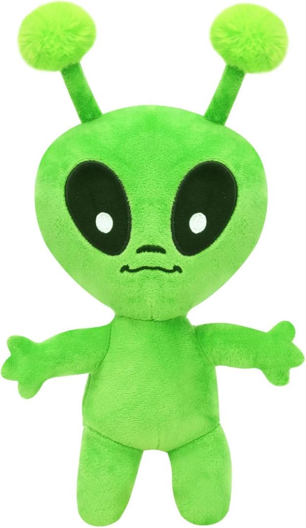 12 Inch Alien Plush Toy Green Soft Alien Plush Doll Stuffed Animal Toy for Birthday Home Room Decor, Fun Play Gift for Kids Animation Fans