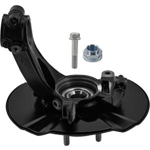 686-431 Front Driver Side Loaded Steering Knuckle Compatible with Honda Civic 2.0L 2016-2021, Only For Coupe Sedan FWD Model, Not For Hatchback, Driver Side