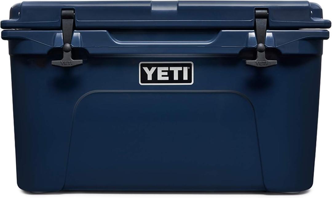 YETI Tundra 45 Hard Cooler - Rotomolded Ice Chest, Navy