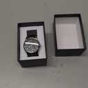 Amazon Essentials Men's Easy to Read Strap Watch