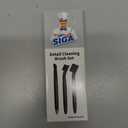 MR.SIGA Grout Cleaner Brush Set, Detail Cleaning Brush Set for Tiles, Sinks, Drains, Grout Brush for Edge, Crevice Cleaning