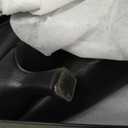 Modatope Knee High Boots Kitten Low Heel Faux Leather Pointed Toe Side Zipper Fall Long Tall Boots for Women (9.5, Brown Pu)