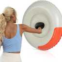 PKKO Punching Wall Target Bag | Adjustable Height, Silent, Anti-Slip | Home Use (Adult & Kids Universal) | Stress Relief Training Equipment (white)