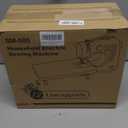 Sewing Machine for Beginners - Portable Electric Hand Mini Sewing Machine 12 Built-In Stitches with 2 Speed Foot Pedal Small Handheld Maquina de Coser Blue