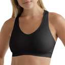 Hanes Women's Seamless Racerback Sports Bra, Large