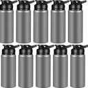 CHENGU Water Bottle Bulk 20 oz Aluminum Reusable Bottles Lightweight Snap Lid Water Cups Easy Carry Leak Proof Travel Tumbler for Gym Sports Camping Hiking Fishing