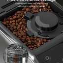 ICEVIVAL Automatic Espresso Machine with Grinder & Milk Frother 