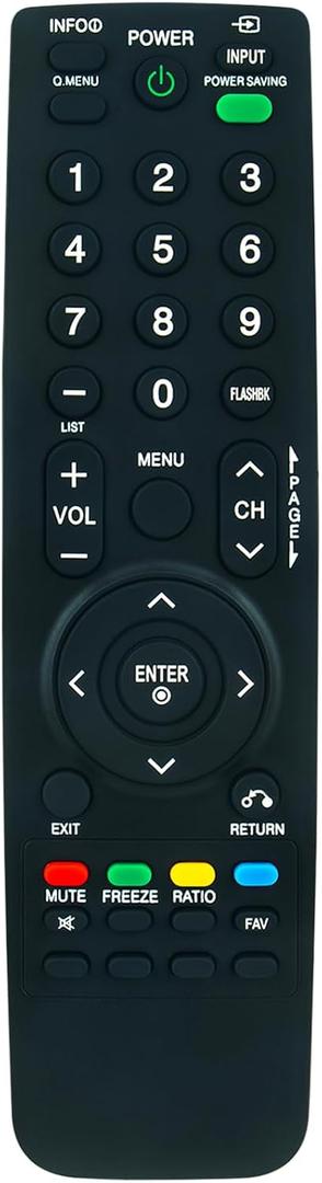 AKB69680439 Replacement Remote Commander Compatible with Zenith TV Z42PQ20 Z50PV220-UA Z60PV220 Z50PJ240-UB Z50PJ240 Z60PV220-UA Z42PT320 Z42PJ240-UB Z50PT320-UC Z50PV220 Z42PT320-UC Z50PT320 Z42PJ240