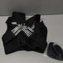 Posture Corrector for Women and Men,Adjustable Shoulder Straightener,Back Support Brace,Upper Spine scoliosis, hunchback Black Medium