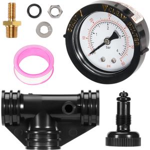 154687 Air Release Relief Valve Kit, Replacement Pool and Spa Filter Compatible with Pentair Sand Filter Models: Triton II TR40, TR50, TR60, TR100, TR100HD, TR140,Air Bleeder Valve
