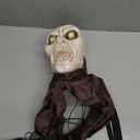 JOYIN Halloween Outdoor Decoration Zombie Groundbreaker, 20.5inch Outside Halloween Light Up Zombies Decor, Scary Groundbreaker Lighted Decorations, for Graveyard Lawn Yard Haunted House Prop