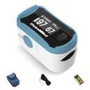 ChoiceMMed C29 Pulse Oximeter - Fingertip Pulse Oximeter Blood Oxygen Saturation Monitor - Large OLED Screen SPO2 Monitor with Lanyard and Carrying Case
