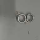 1.25" Flag Pole Rings, Aluminum Alloy Flagpole Rings 360 Rotating Anti Wrap Flag Mounting Ring, Spinning Flag Pole Clips with Carabiner for 1.02-1.25 Inch Diameter- Pack of 4 (Matte Silver)