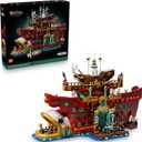 LEGO ONE Piece The Baratie Floating Restaurant Building Set for Adults - Collectible Building Blocks for Anime Fans, 18+ - Arts and Crafts DIY Kit W/10 Minifigures - Gift Idea for Birthdays - 75640