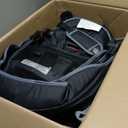 7-in-1 Folding Toddler Tricycle for 18 Months to 5 Years, Tricycle Stroller with Dual Brakes, All-Terrian Rubber Tire, Tricycle for Toddlers with Rotatable Seat, Adjustable Push Handle, Grey