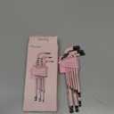 COLFULINE 9 PCS PINK Allen Key Set, Long Ball End Hex Key Set, Cr-V Allen Wrench Set for Women, Size 1.5-10mm with Colour-Coding for Best Gifts and Home Repair