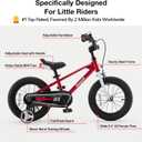 RoyalBaby Freestyle Kids Bike for Boys Girls Ages 3-10 Years, 14 Inch