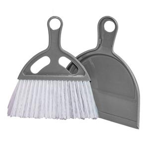 Mini Broom and Small Dustpan Brush - Hand Broom and Dustpan Set, Mini Dust pan and Brush Set, Small Dust pan for Cat Litter, Kitchen, Tables, Countertops, Cars, etc. 