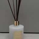 COCORRNA Reed Diffuser - Moroccan Amber 6.7 Fl.oz Reed Diffuser Set with Sticks & Preserved Baby's Breath, Reed Diffuser for Home Bathroom Shelf Decor