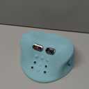 RINGCO Neck Massager Pillow with 3 Level Heating & Vibration Adjustable, Heated Neck Stretcher with 6 Modes, Rechargeable Cervical Traction Device for Pain Relief & Muscle Relaxation (Light Blue)