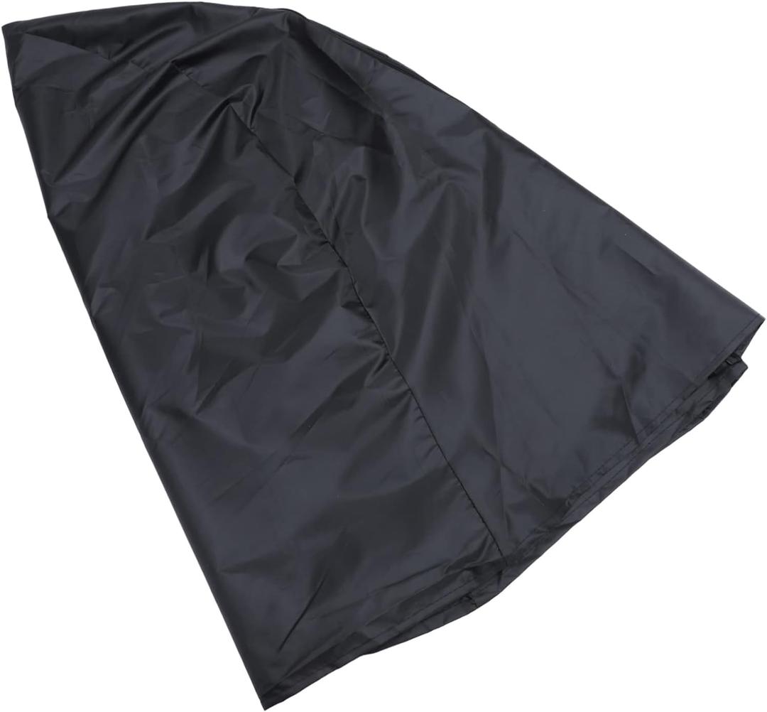 Firewood Protector Cover Oxford Cloth Weatherproof Patio Covers for Shade Rain (124.4X122.61CM)