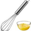 Aniso Stainless Steel Whisk (8.4 inches, Silver)