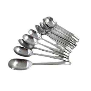 Winco SRS-8 Windsor Extra Heavy Serving Spoon, Stainless Steel, Medium, 12 Pcs