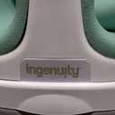 Ingenuity Baby Base 2-in-1 Booster Feeding and Floor Seat with Self-Storing Tray - Mist