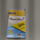 Paper Mate SharpWriter Mechanical Pencils | 0.7 mm #2 Pencil | Pencils for School Supplies, Yellow, 36 Count
