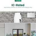 6 Pack 4 Inch Recessed Lighting Housing Remodel,Can Light Housing,IC Rated & Air Tight,E26 Connector,ETL Listed