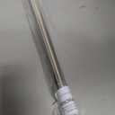 Ivilon Tension Curtain Rod - Spring Tension Rod for Windows or Shower, 24 to 36 Inch. Brushed Nickel