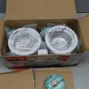 Dash My Mug Ice Cream Maker - Makes Single Serving of Gelato, Frozen Yogurt, Sorbet & More - Easy to Clean & Use - Aqua, 2 Bowls